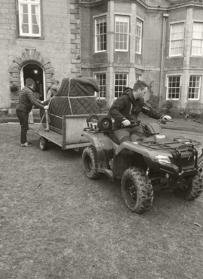 Quad Bike Piano Removal